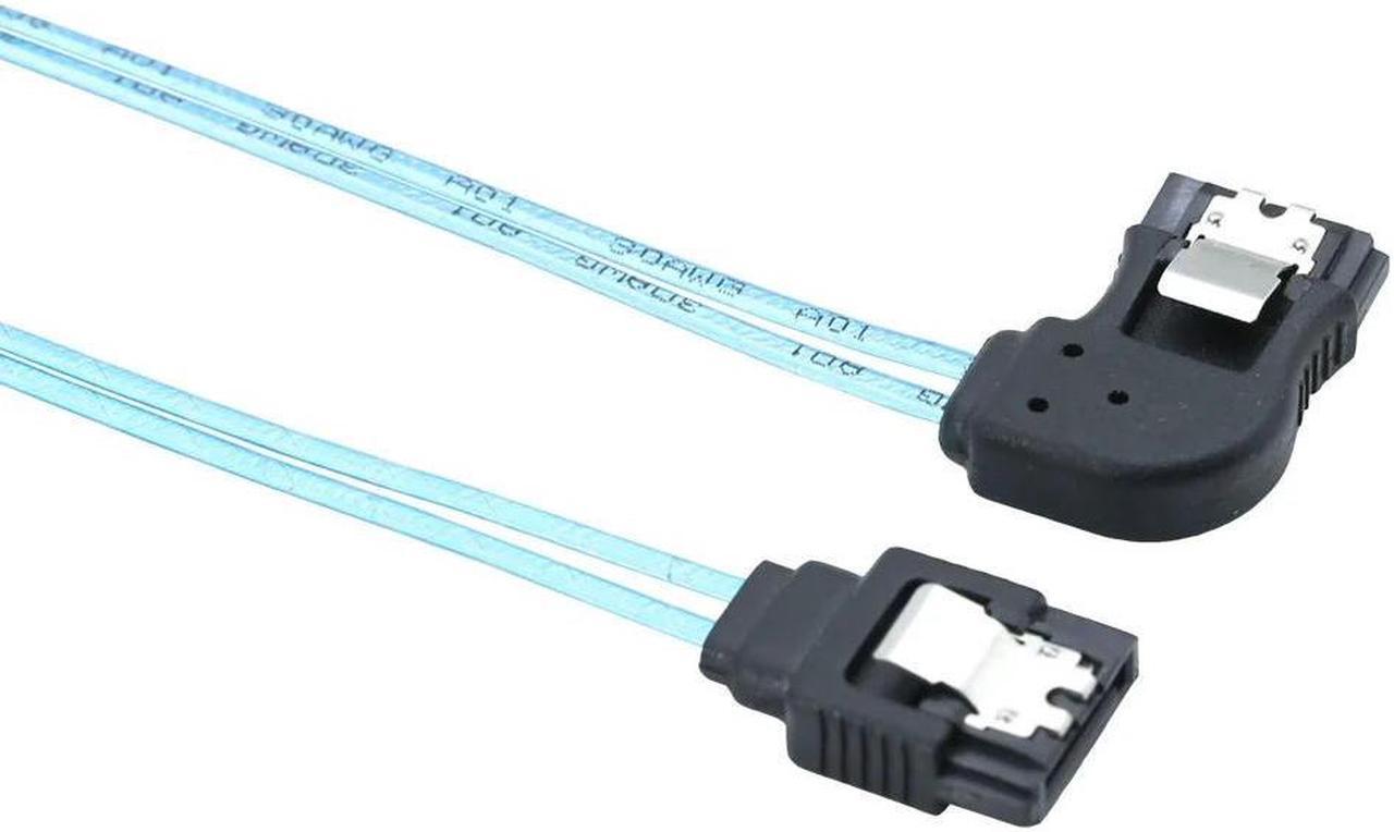 FOR 2PCS/LOT Con t Your Server with Ease Using SATA 7Pin Female to 12G SAS Cables with Left Angle 180 Degree Bend