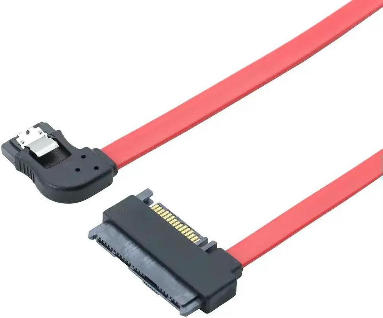 FOR High- ity SAS SFF-8482 to SATA with Right-Angle 7P Converter Cable for PC Hardware