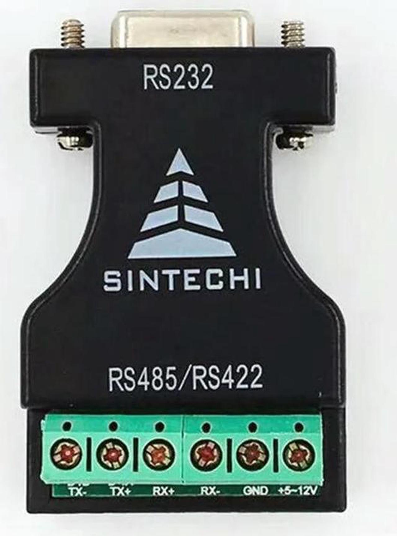 FOR DB9 RS232 to RS422 Converter Com adapter RS-232 to RS485 Integrated con tor serial to 232-485/422 communication Full duplex