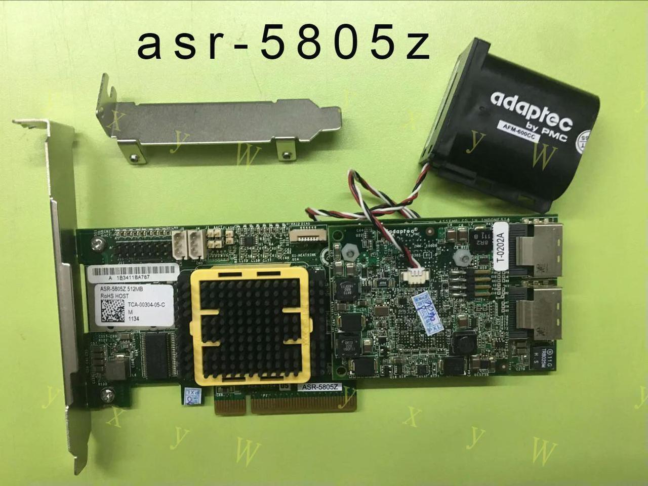 FOR asr-5805z 8 Internal Port SAS/SATA 2 PCIe 512mb RAID Controller