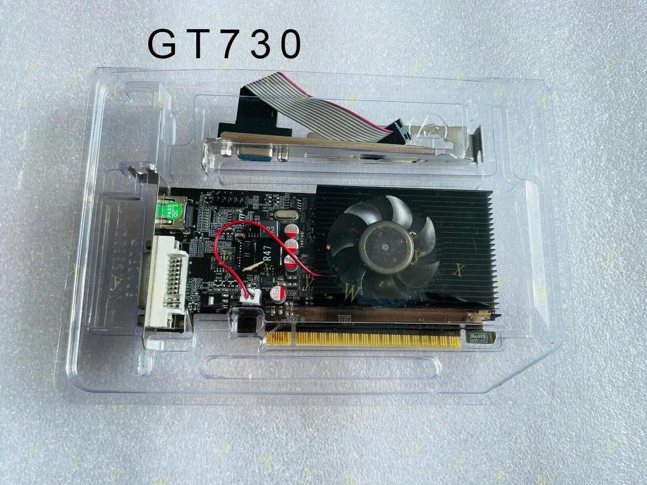 FOR Home Computer GT730 2GB DDR3 DVI VGA HDMI PCI-E Graphics Card