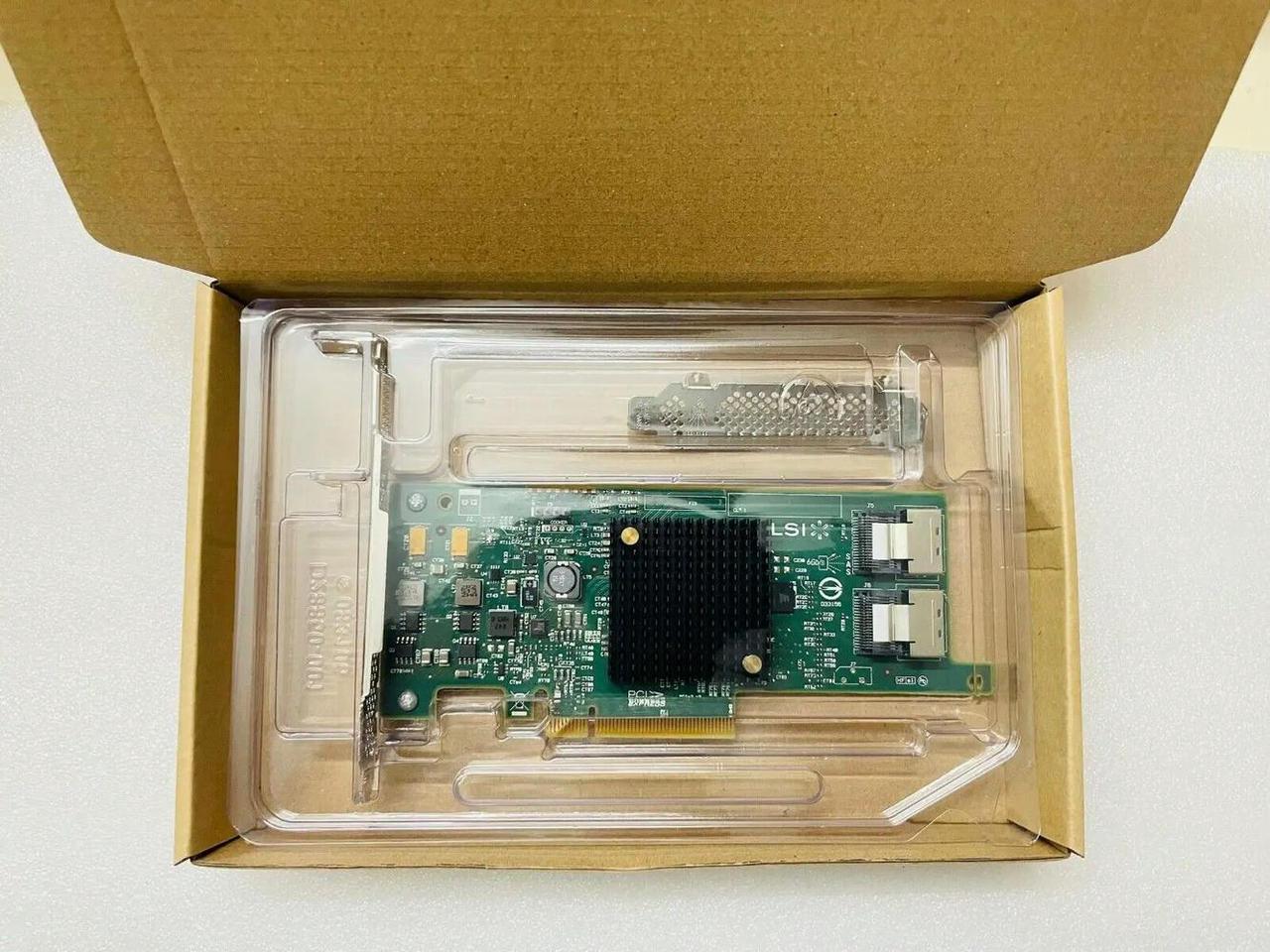 FOR 9217-8I = ( 9207-8i) PCI-E 3.0 HBA FW P20 it for NAS