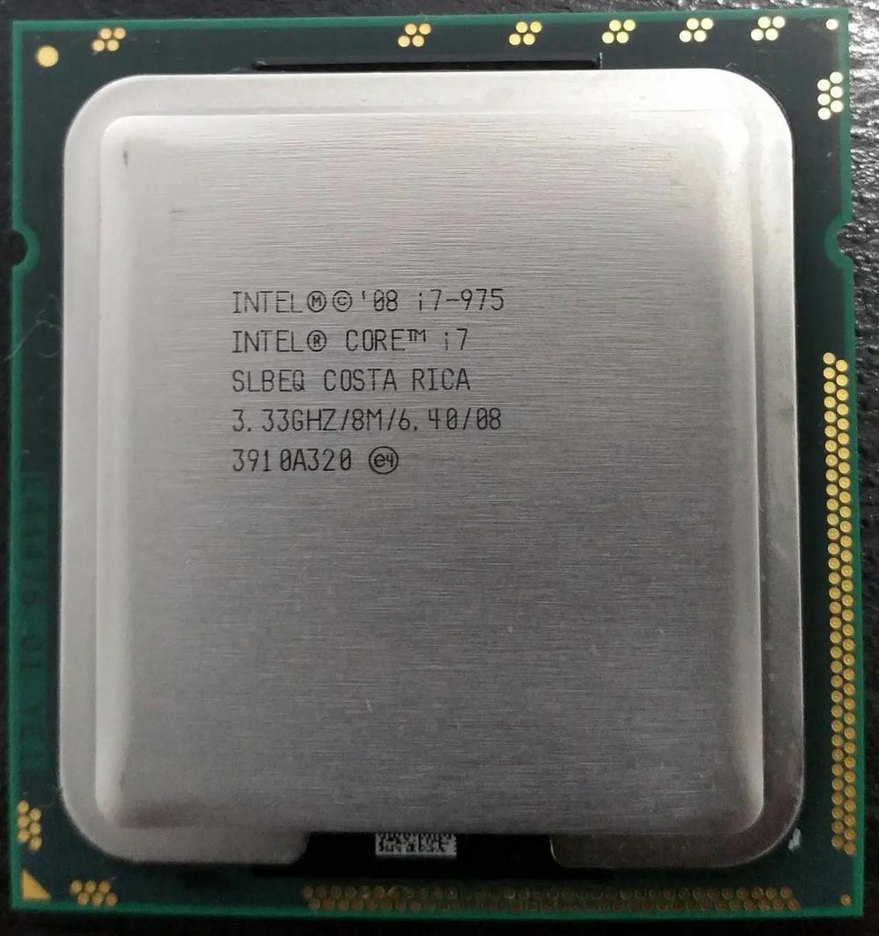 FOR i7 975 3.33 GHz CPU Processor SLBEQ LGA1366 i7-975