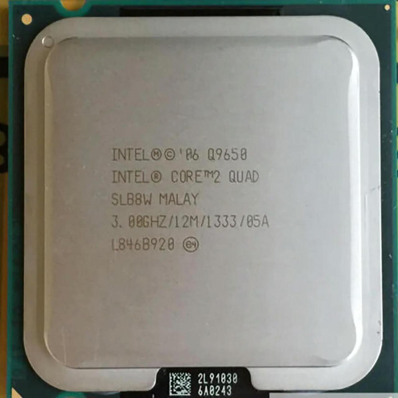 FOR Q9650 3.0 GHz 12M 133 Hz 4 Processor LGA 775 CPU 95W