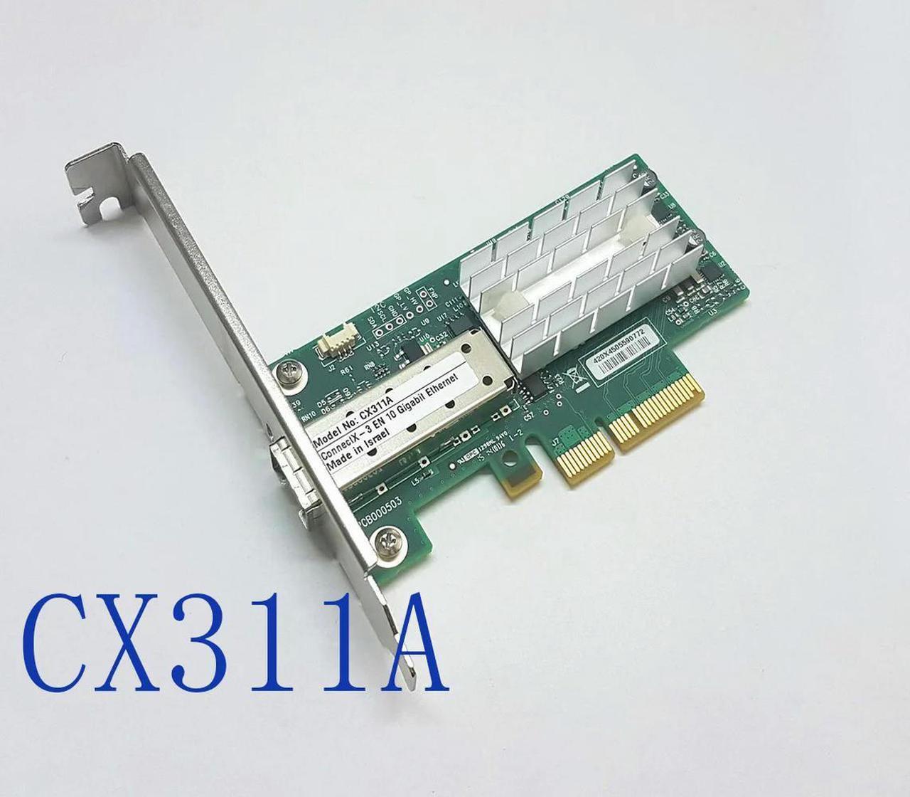 FOR CX311A 3 PCIe x4 NIC 10 Gigabit 10GBe SFP Single Port Server Adapter