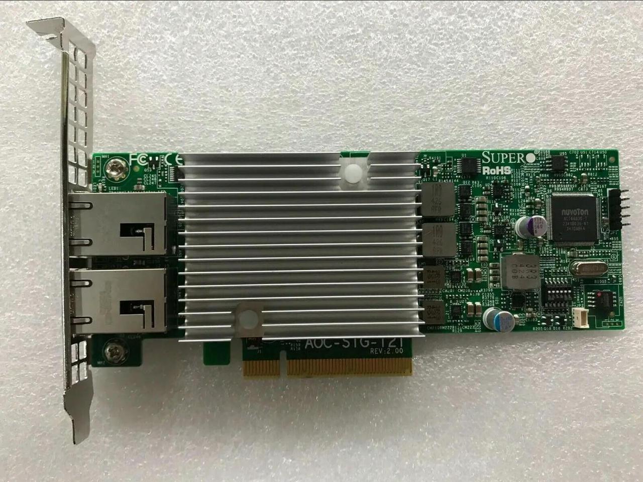 FOR STG-I2T 2.0 2-PORT RJ45 10GbE NETWORK ADAPTER CARD