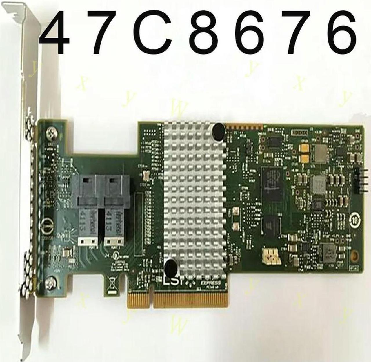 FOR 47C8676 SAS 9302-8i N2215 12Gbps SAS HBA IT Mode JBOD 47C8675