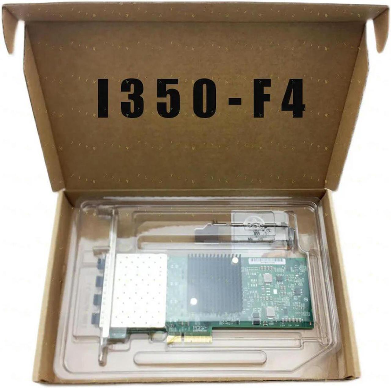 FOR 82590 I350-F4 port Gigabit Fiber Ethernet server Adapters Card