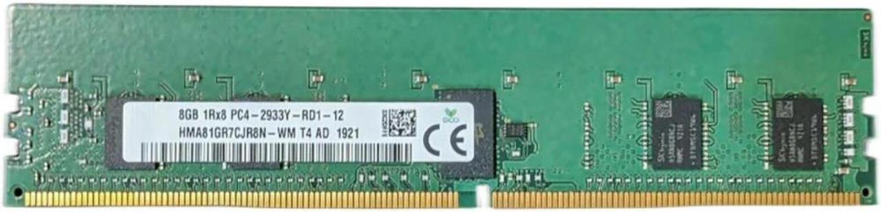 FOR 1Pcs For HMA81GR7CJR8N-WM 8GB 8G PC4-2933Y DDR4 2933 ECC REG RDIMM Server Memory