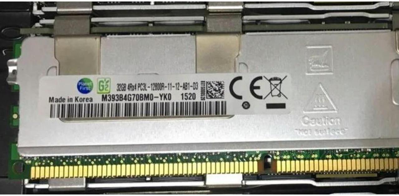 FOR X3500 M4 X3550 M4 X3650 M4 32G 32GB DDR3L 1600 ECC REG Server Memory