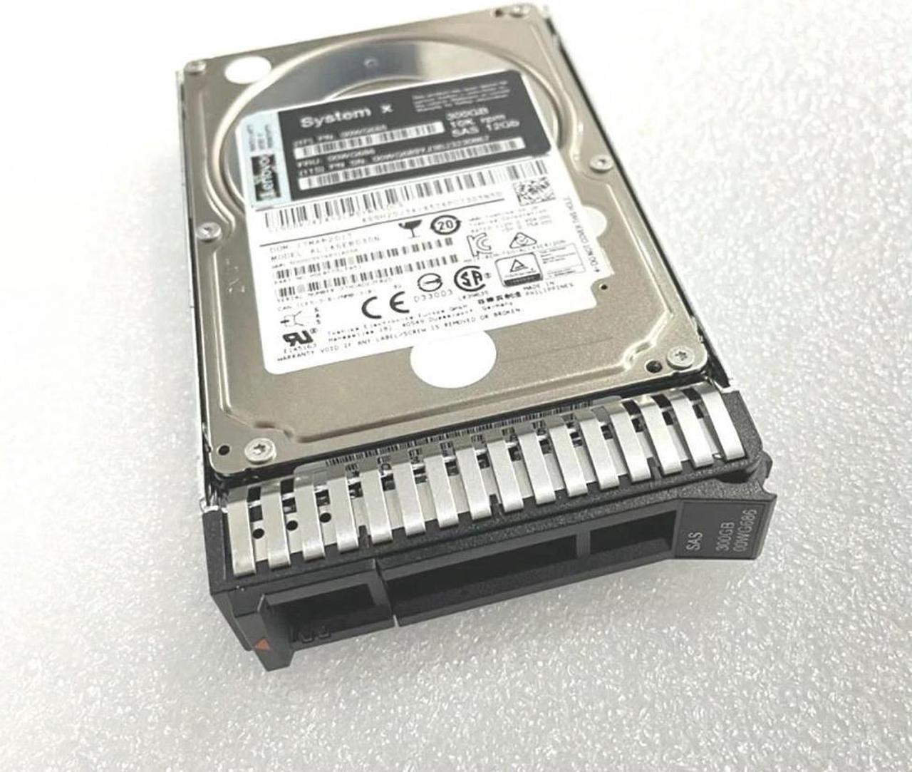 FOR HDD For X3650M5 X3850X6 00WG685 00WG686 300G 10K 12GB 2.5 Hard Drive