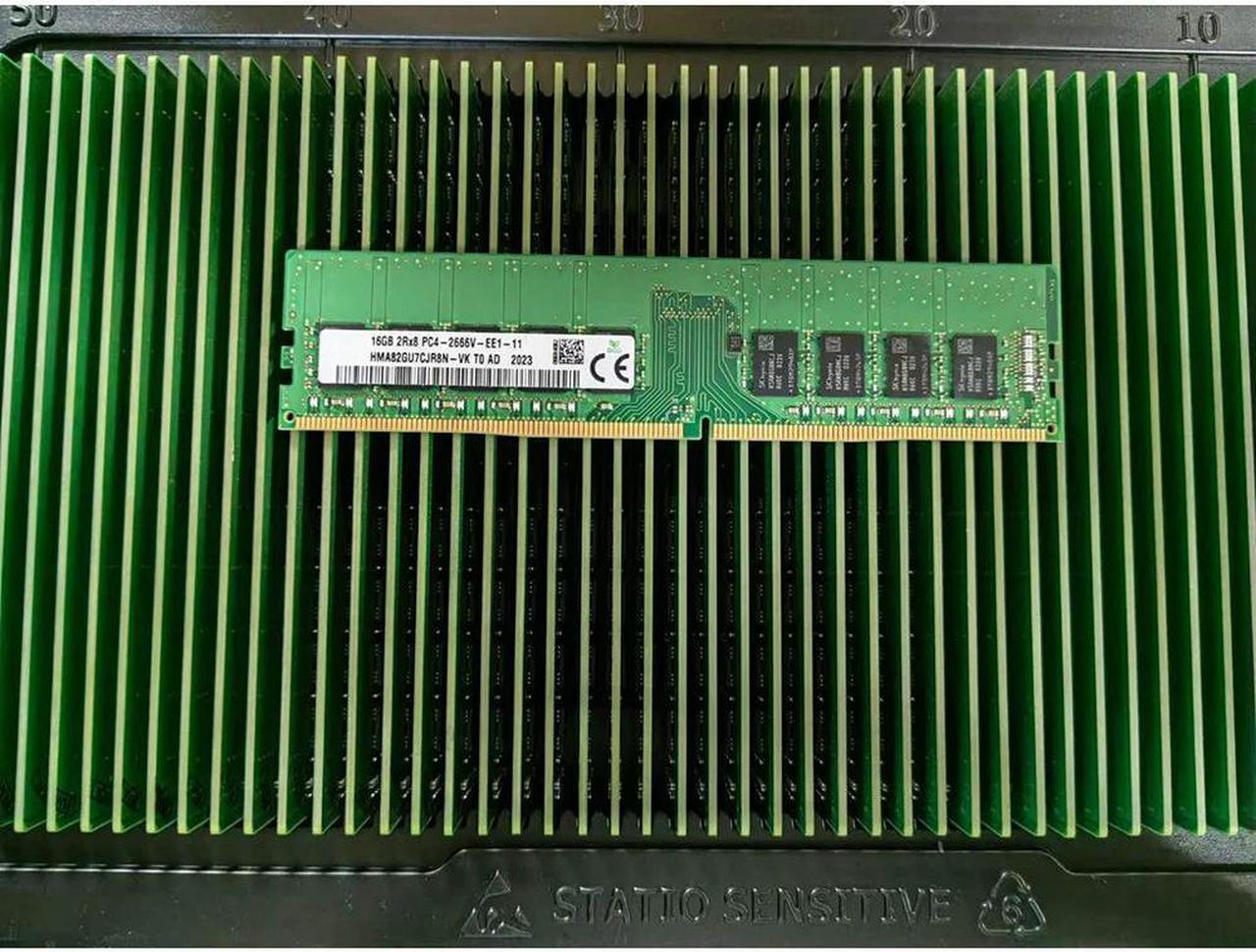 FOR HMA82GU7DJR8N-VK/HMA82GU7CJR8N-VK 16G 16GB 2RX8 PC4-2666V 2666 ECC UDIMM Memory For