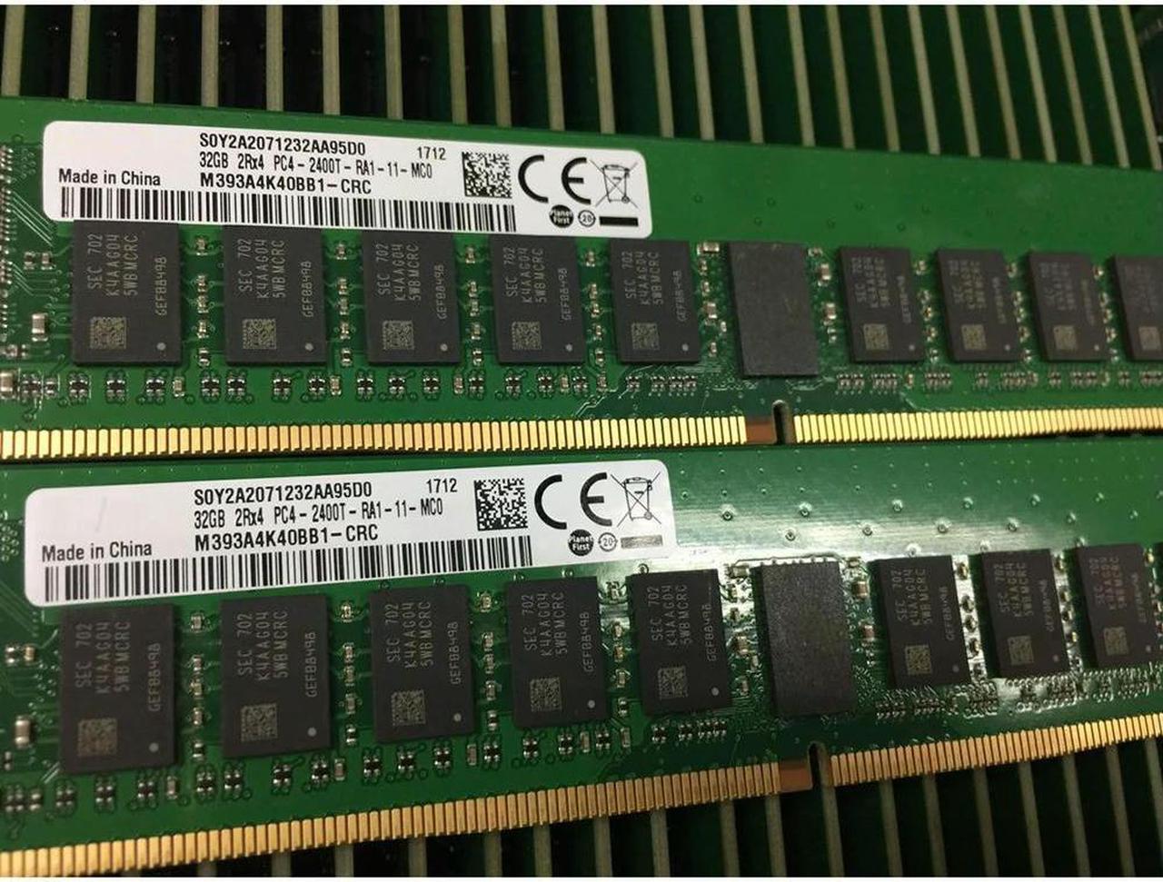 FOR 1 Pcs NF5170M4 NF5270M4 NF5280M4 For Server Memory 32G DDR4 32GB 2RX4 PC4-2400T RAM