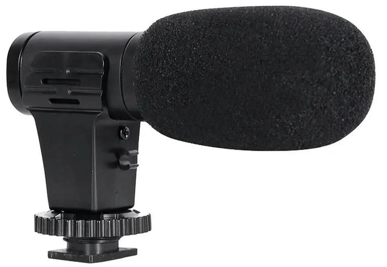 Main image of For Video Microphone On- Mini Condenser Record Interview Vlog Mic for Phone DSLR 3.5mm Microphone