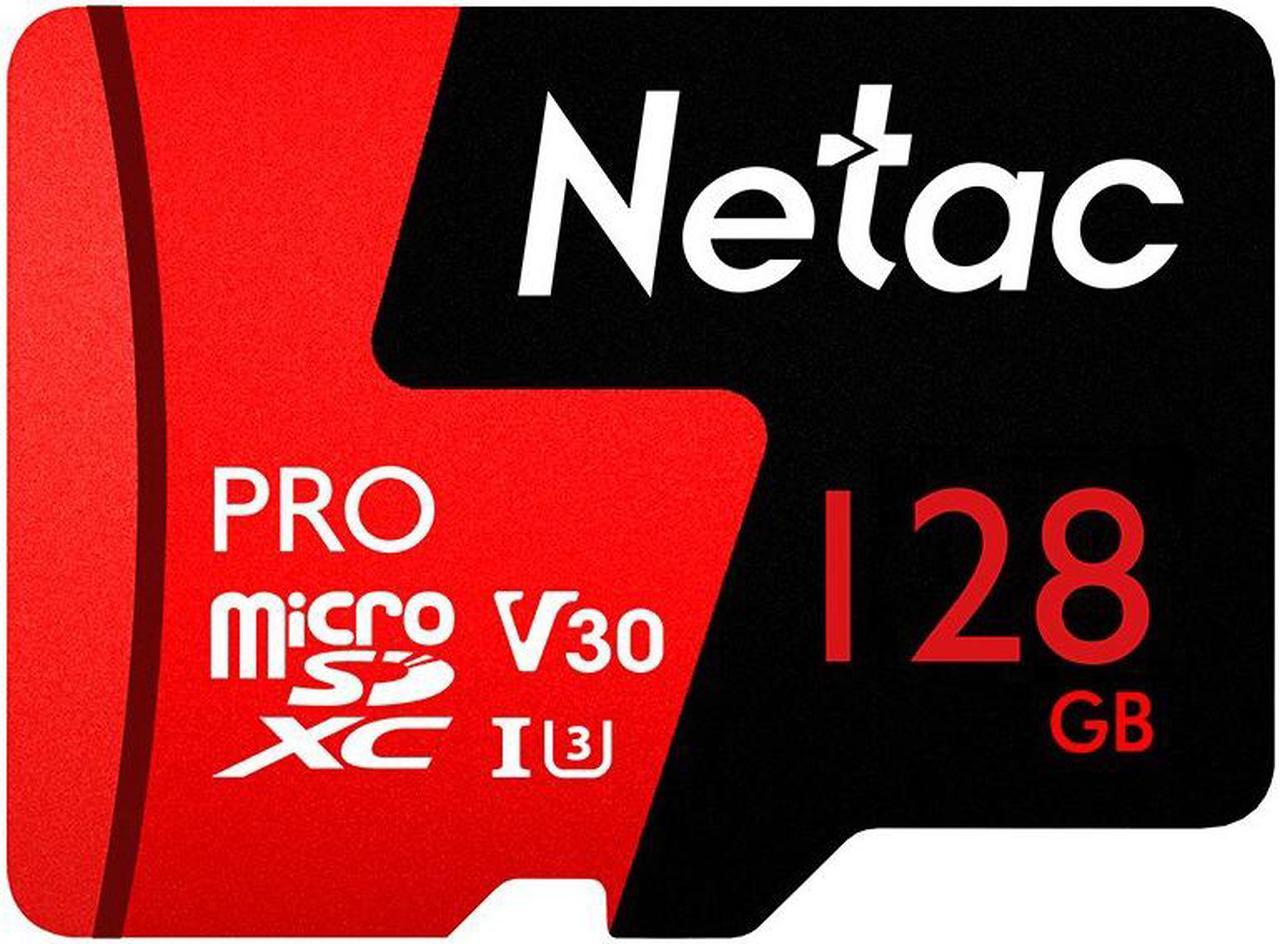 Netac P500 PRO Class 10 64GB Micro SDXC TF Memory Card Data Storage High Speed 98MB/s V30/UHS-I U3