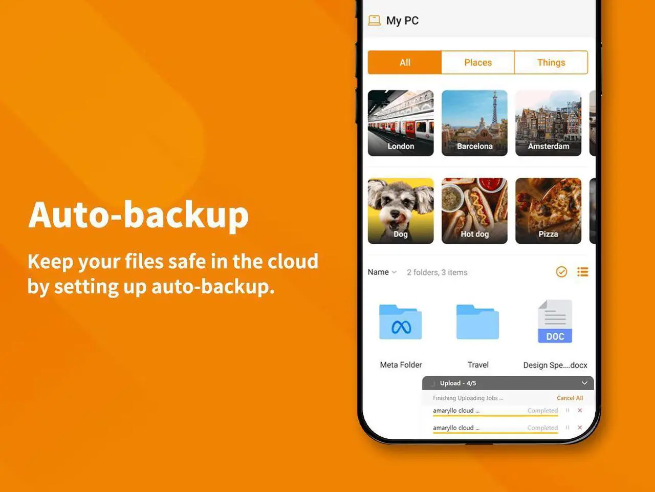 Alt view image 7 of 7 - Amaryllo Artemis 2-in-1 100GB Cloud Storage + 32GB USB 2.0 Flash Drive with Auto Backup (USB Stick, Thumb Drive, Memory Stick)