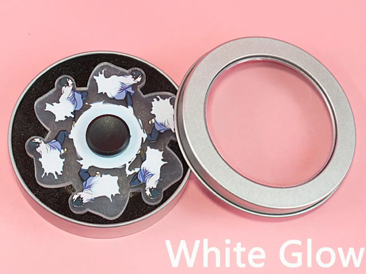 Main image of 2021 New Fidget Spinner Toy, Running Animated Spinning Top Spinner Gyro Toy Stress Relief Toy for Adults Kids Dynamic Spinning top, Finger top, Naruto, Sasuke Juraya Alien, Space Blue Man