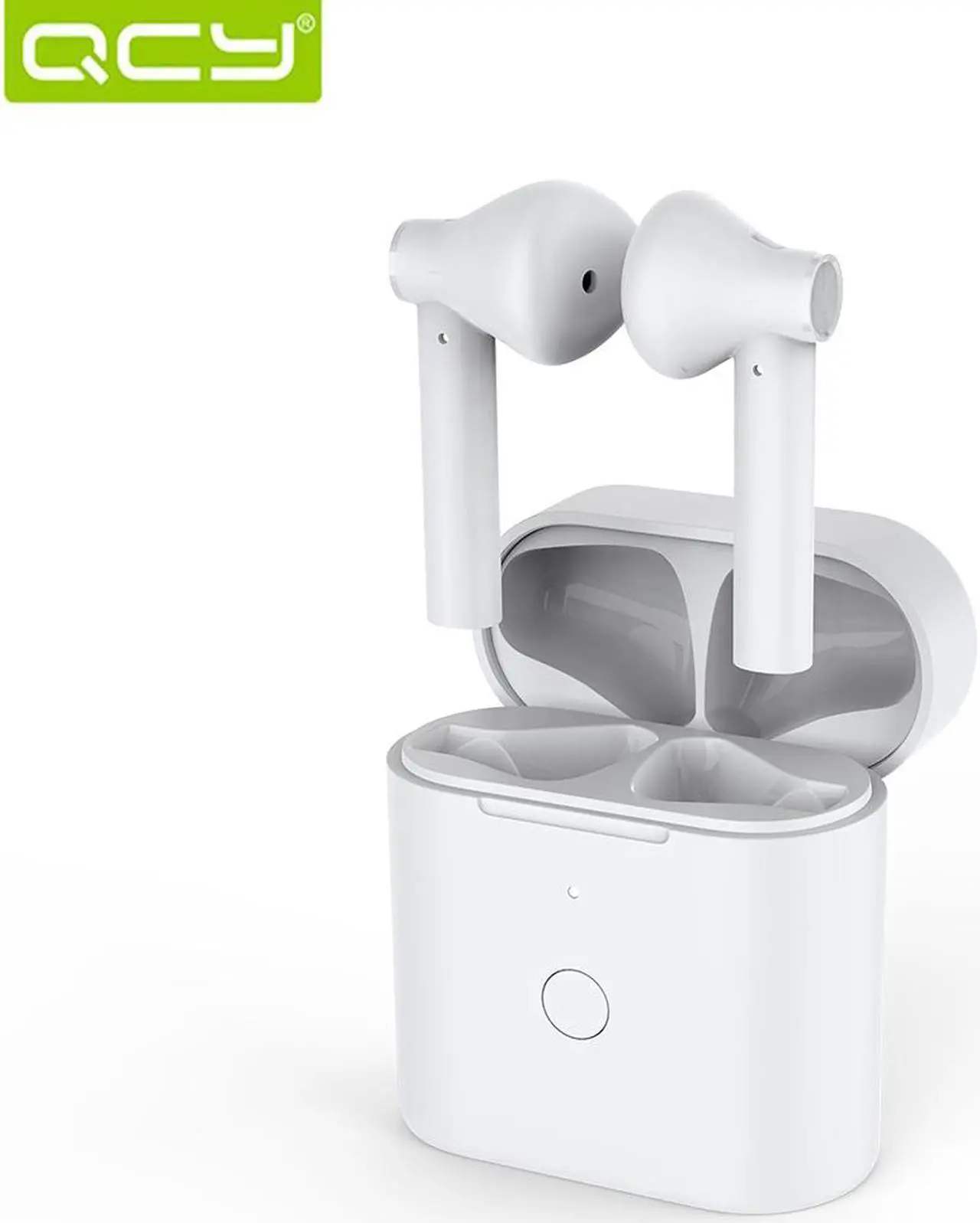 Alt view image 3 of 7 - QCY T7 TWS Earbuds Bluetooth 5.1 True Wireless Headphones HiFi Stereo Music Earphones Twins Sports Headset ENC Noise Cancelling Touch Control with Mic Charging Box QCY Smart APP