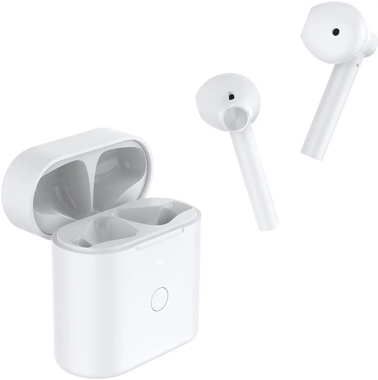 Alt view image 2 of 7 - QCY T7 TWS Earbuds Bluetooth 5.1 True Wireless Headphones HiFi Stereo Music Earphones Twins Sports Headset ENC Noise Cancelling Touch Control with Mic Charging Box QCY Smart APP