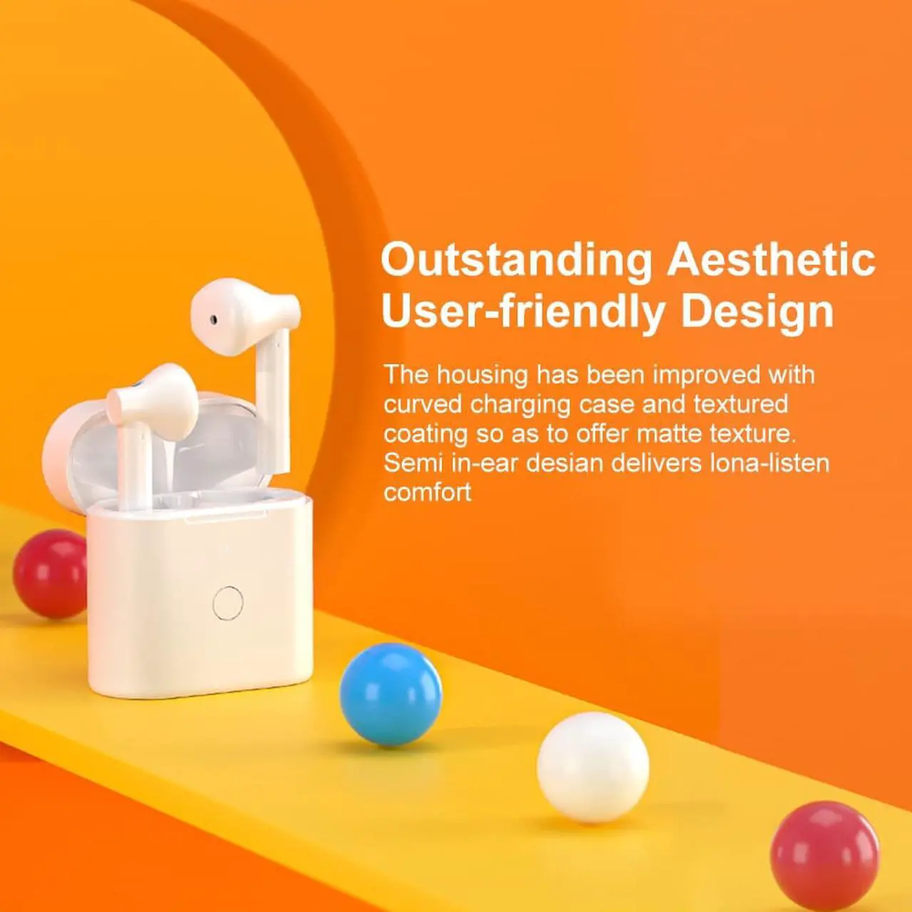 Alt view image 7 of 7 - QCY T7 TWS Earbuds Bluetooth 5.1 True Wireless Headphones HiFi Stereo Music Earphones Twins Sports Headset ENC Noise Cancelling Touch Control with Mic Charging Box QCY Smart APP