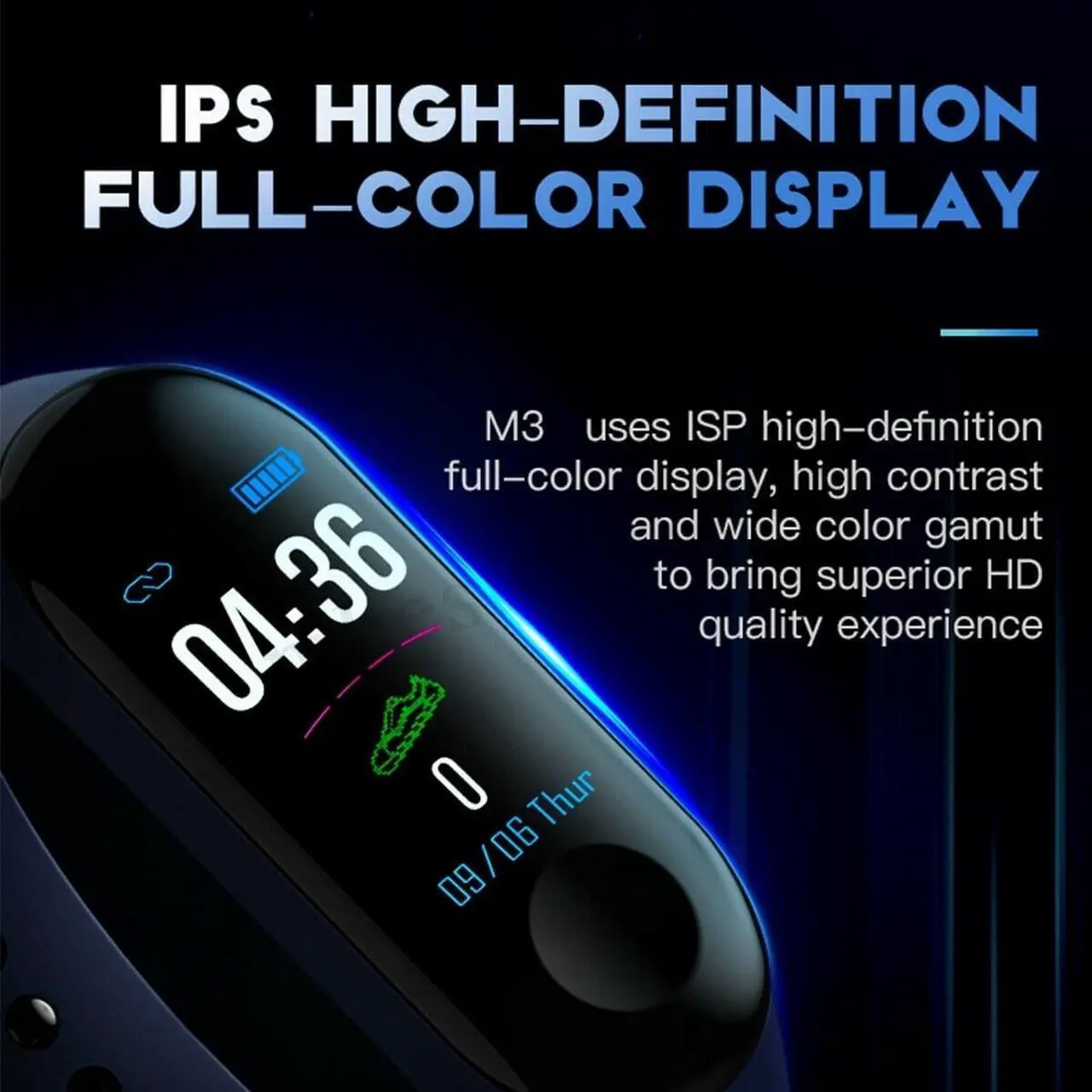 Alt view image 5 of 6 - Smart Watch Blood Pressure Heart Rate Monitor Bracelet Wristband for iOS Android