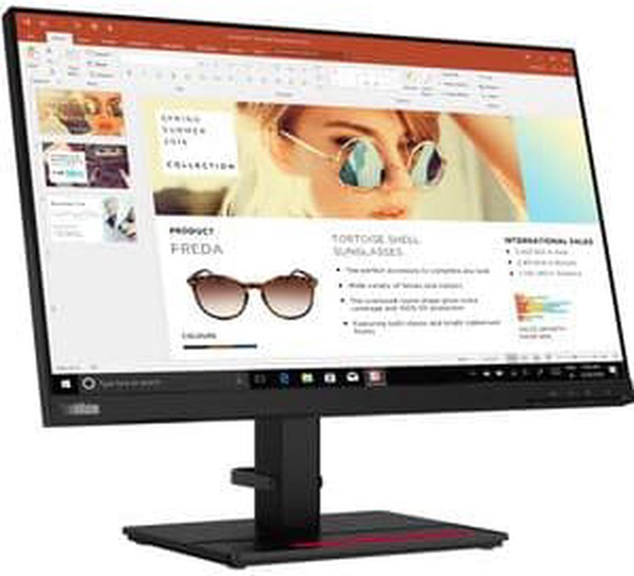 Alt view image 16 of 20 - Lenovo ThinkVision P24h-2L 23.8" WQHD WLED LCD 60Hz Monitor - 16:9 - Raven Black - 24" Class - In-Plane Switching (IPS) Technology - 2560 x 1440-16.7 Million Colors - 300 Nit Typical - 4 ms