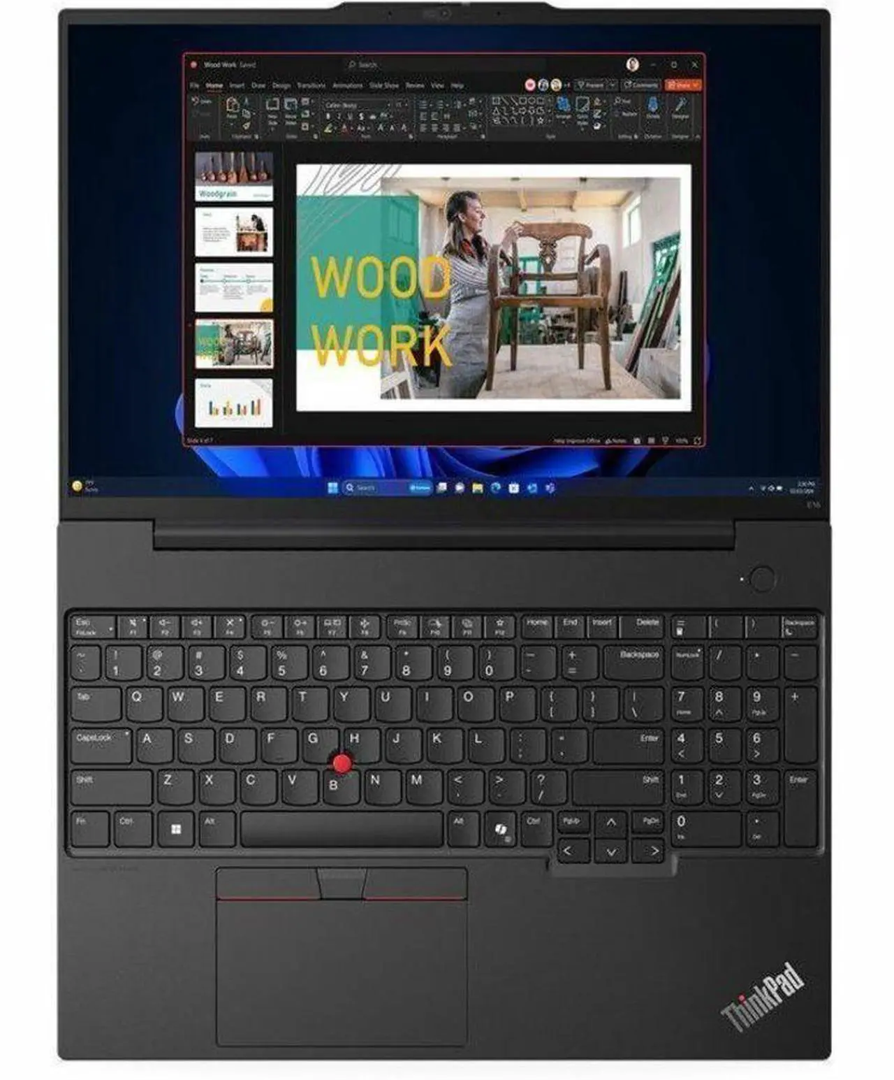 Alt view image 20 of 20 - Lenovo ThinkPad E16 Gen 2 16" WUXGA IPS Laptop Intel Core Ultra 7 155U 1.7 GHz up to 4.8 GHz Intel Graphics 16GB DDR5 512GB SSD Windows 11 Pro - 21MA0006US