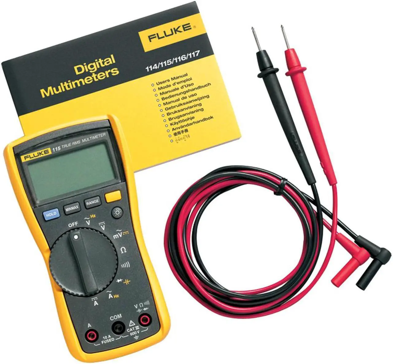 Alt view image 7 of 8 - Fluke 115 True RMS Digital Multimeter