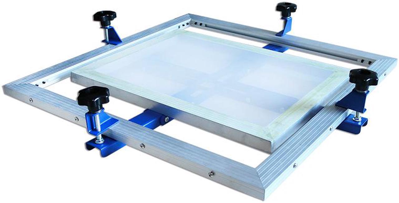 Alt view image 4 of 6 - Intsupermai Manual Screen Stretcher 24"x24" Simple Mesh Screen Stretching Equipment for Silk Screen Printing