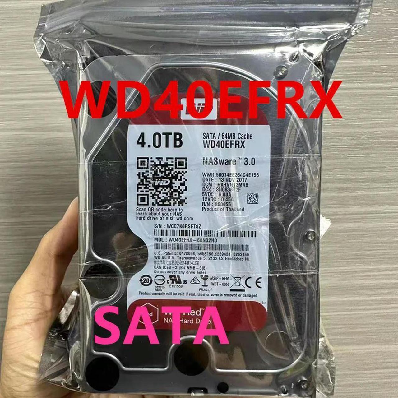 FOR Hard Disk For 4TB SATA 3.5 7.2K 128MB Desktop Hard Drive 40EFRX