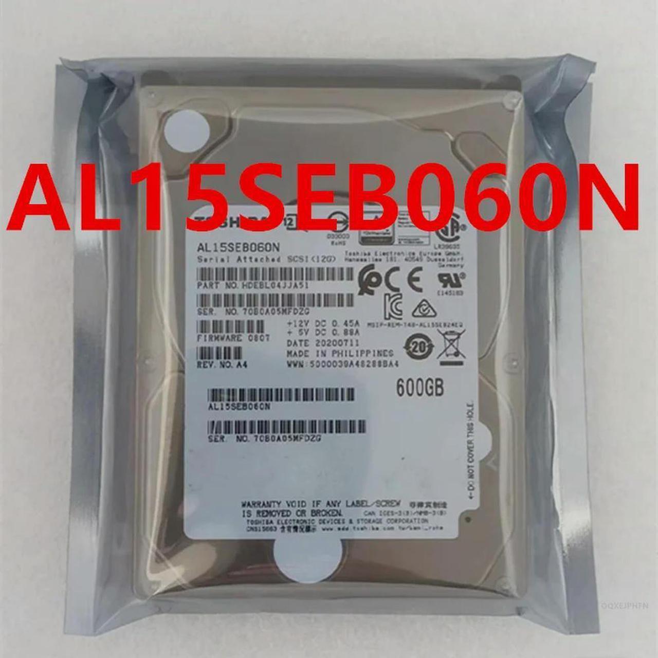 FOR Hard Disk For 600GB SAS 2.5 15K 64MB Server Hard Drive AL15SEB060N