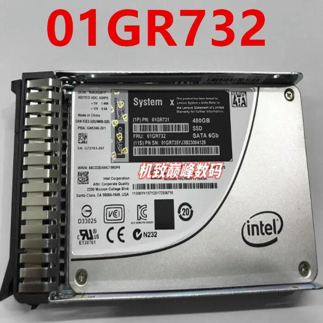 FOR Solid State Drive For 480GB 2.5 SATA SSD 01GR732 01GR731 01GR735