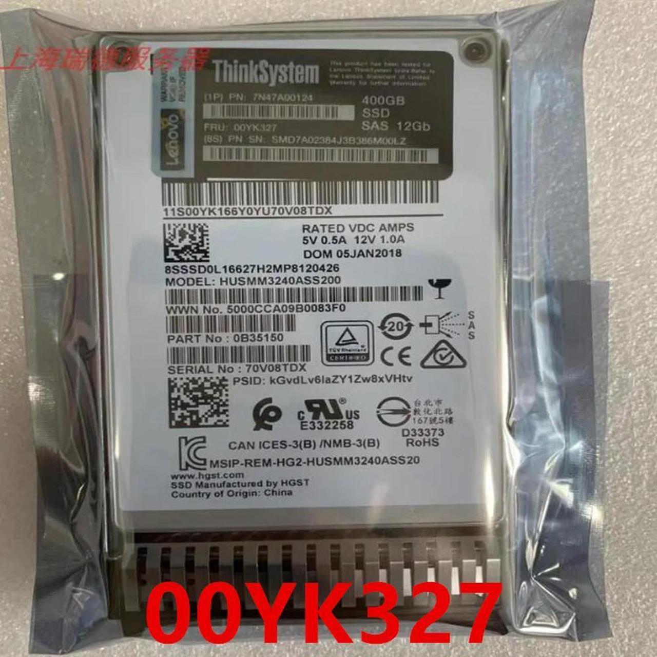 FOR Solid State Drive For 400GB 2.5 SAS SSD For 7N47A00124 00YK327