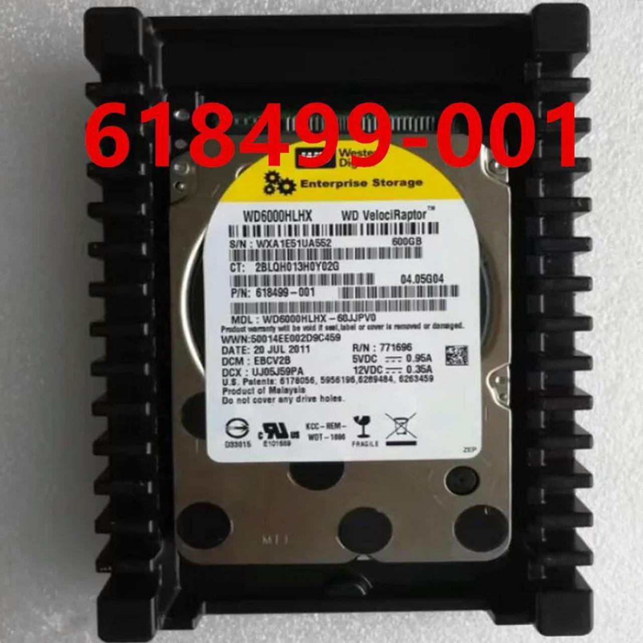 FOR Hard Disk For 600GB SATA 2.5 10K 32MB Hard Drive 618499-001 6000HLHX