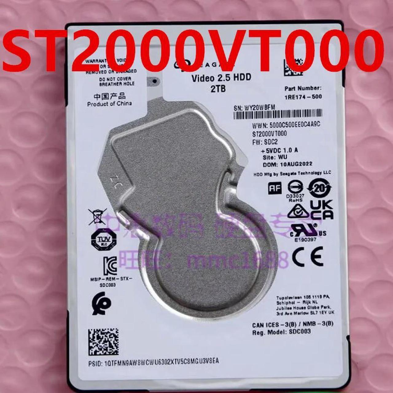 FOR Hard Disk For 2TB SATA 2.5 5400RPM 128MB Hard Drive ST2000VT000