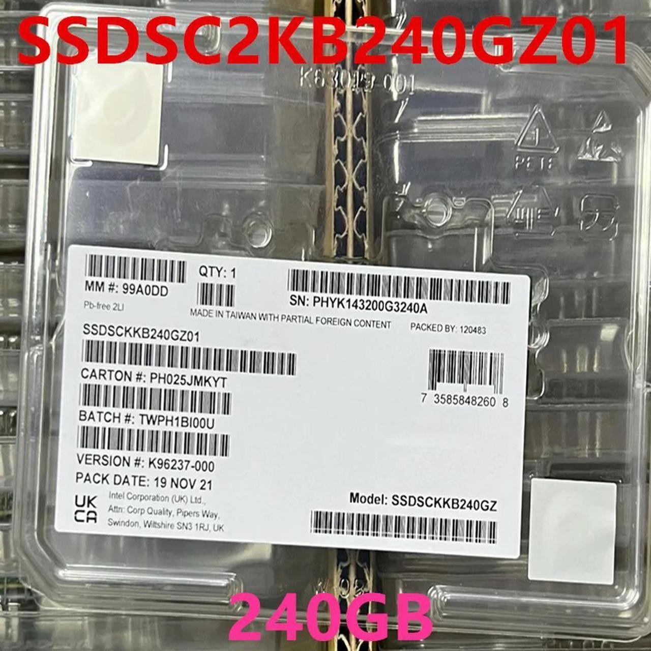 FOR Solid State Drive For SSD D3-S4520 240GB 2.5 For SSDSC2KB240GZ01 SSDSC2KB240GZ