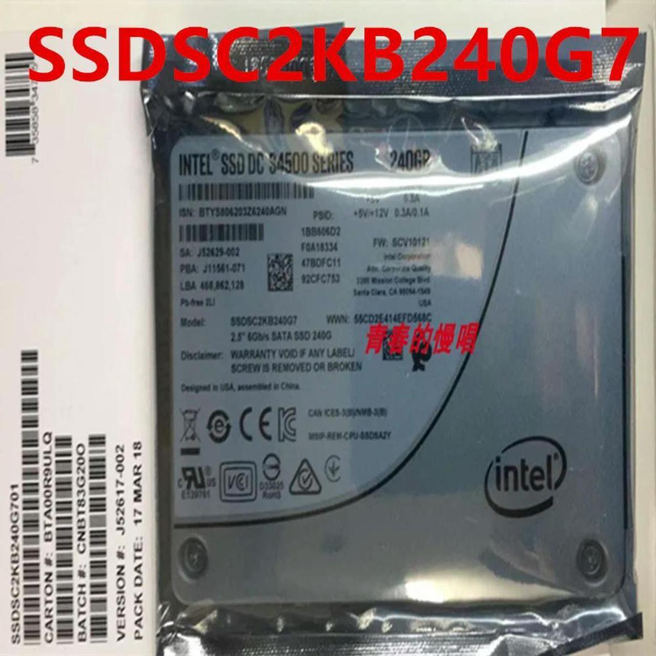 FOR Solid State Drive For SSD DC S4510 240GB 2.5 SATA For SSDSC2KB240G7 SSDSC2KB240G701