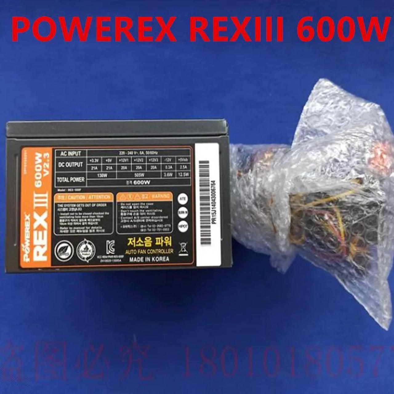 FOR Power Supply REX III 600W 600W Power Supply 600W