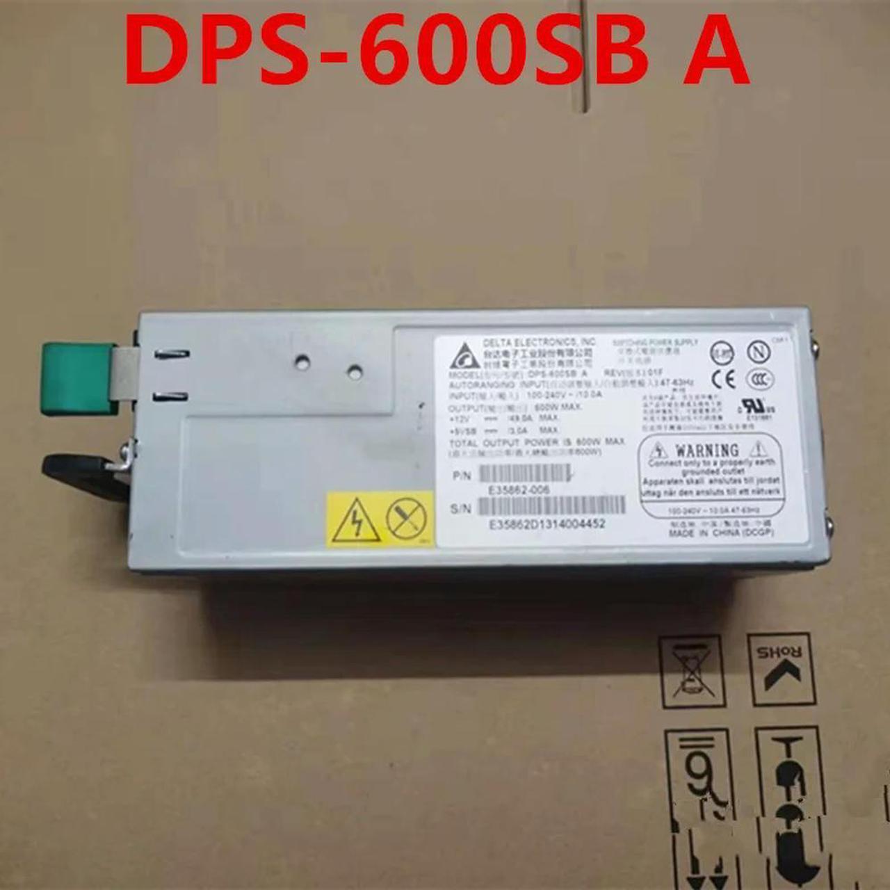 FOR Power Supply 600W Power Supply DPS-600SB A E35862-006 E35862 RPS-600-5 A Work Like