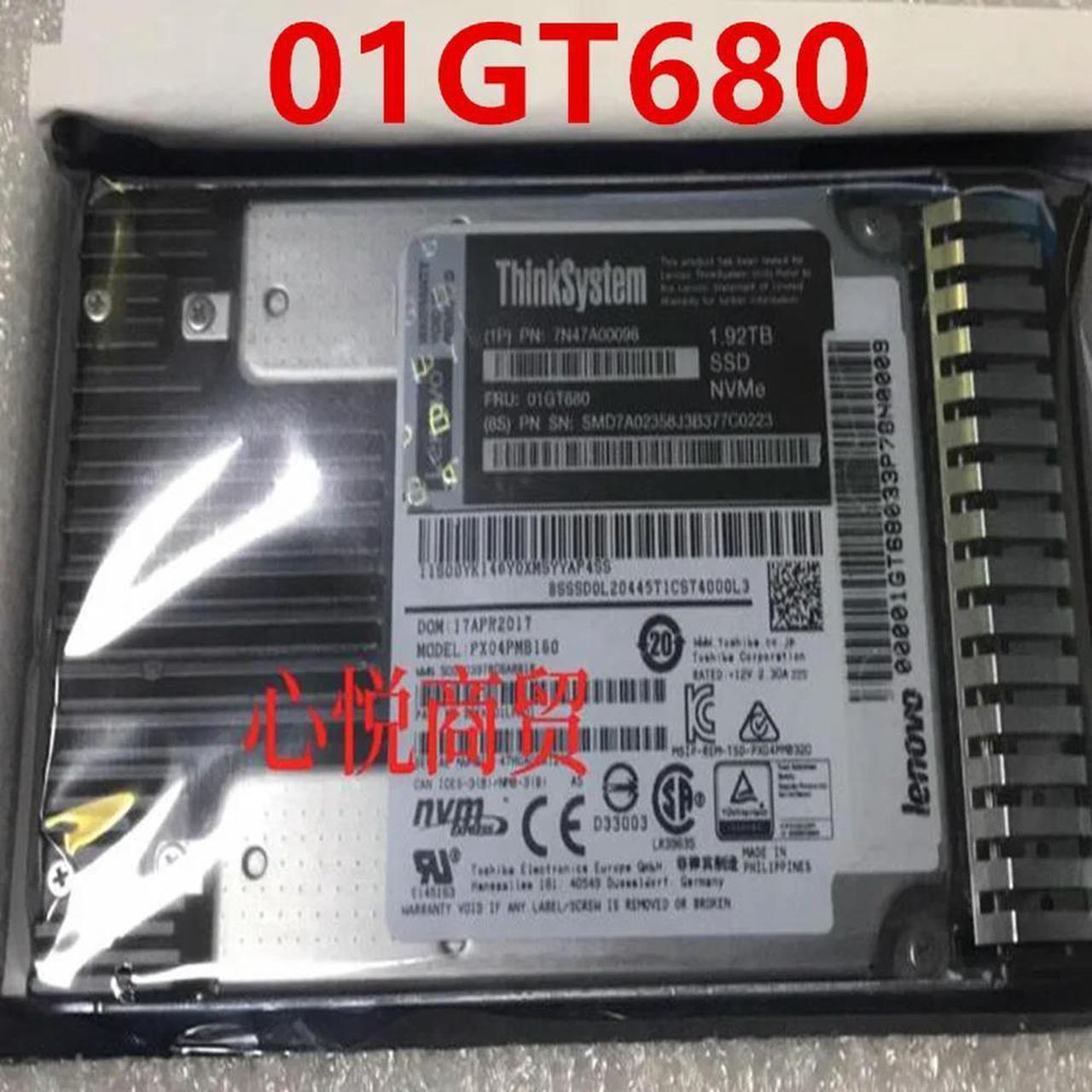 FOR Solid State Drive For 1.92TB 2.5 U.2 SSD For 7N47A00096 01GT680