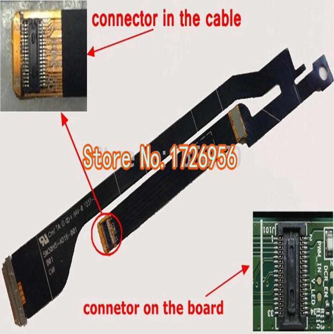 FOR LCD Flex cable for S3 951 S3-391 2464G MS2346 ,SM30HS-A016-001,HB2-A004-001 for B133XTF01 .0 B133XW03 LED