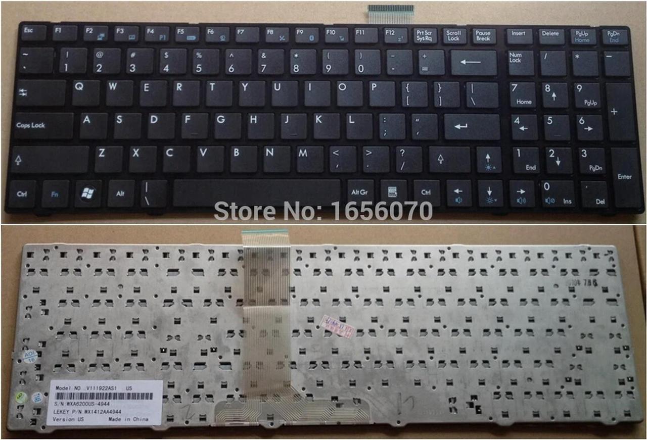 FOR Laptop US replacement keyboard for CR61 MS16GB MS16GA GX60 CX70 CX61