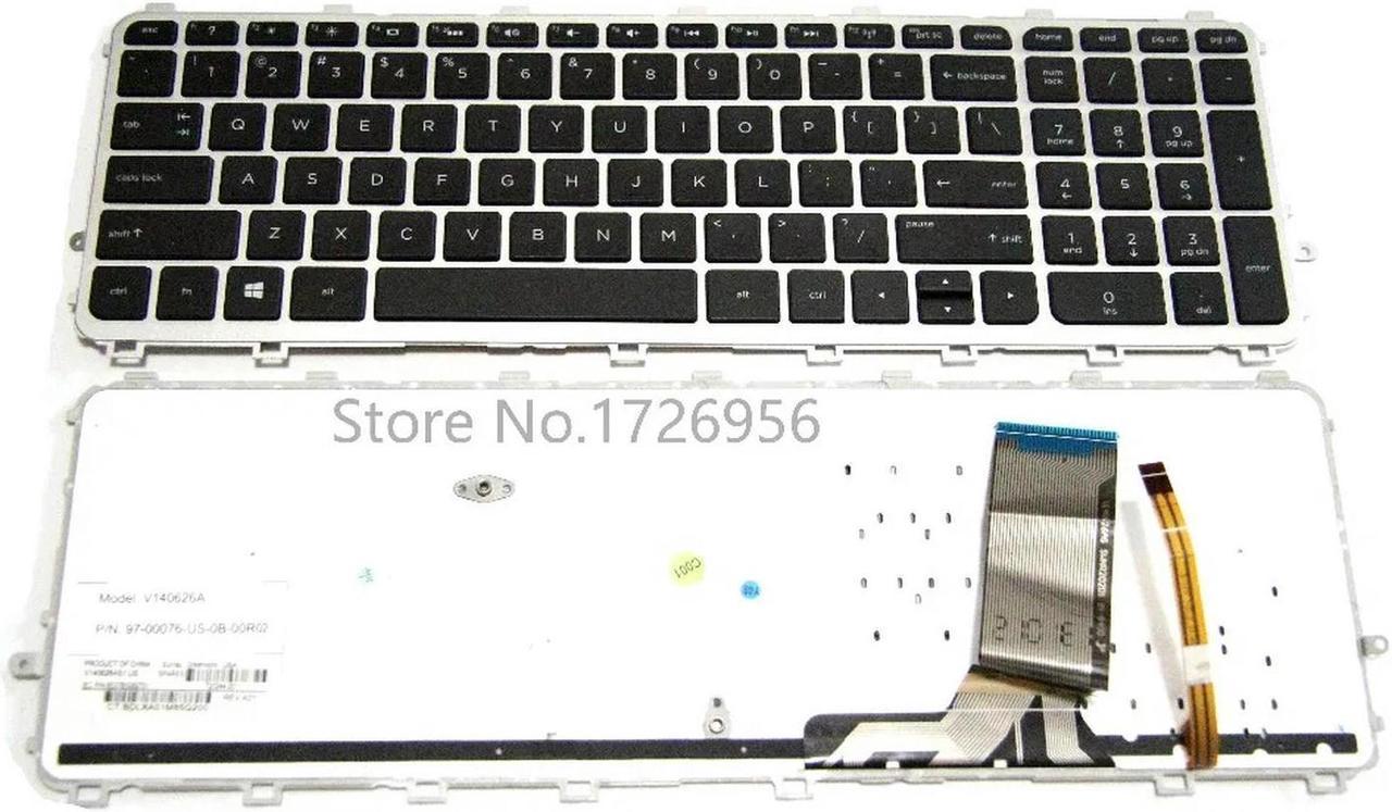 FOR 15-J 17-J series 720244-001 720245-001 711505-001 736685-001 6037B0093301 V140626AS2 US keyboard backlit