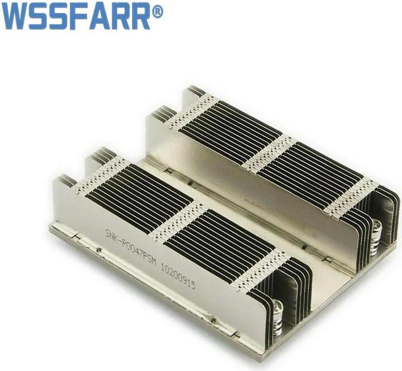 FOR 1U Passive CPU Heat Sink Socket LGA2011 SNK-P0047PSM snk-p0047psm 1U Passive Proprietary Middle-Air-Channel CPU Heat Sink