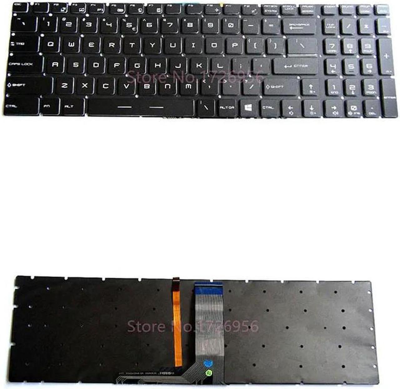 FOR GS60 GS70 GT72 GE62 GE72 Gaming Laptop Keyboard Full Colorful Backlit US English Inter UI