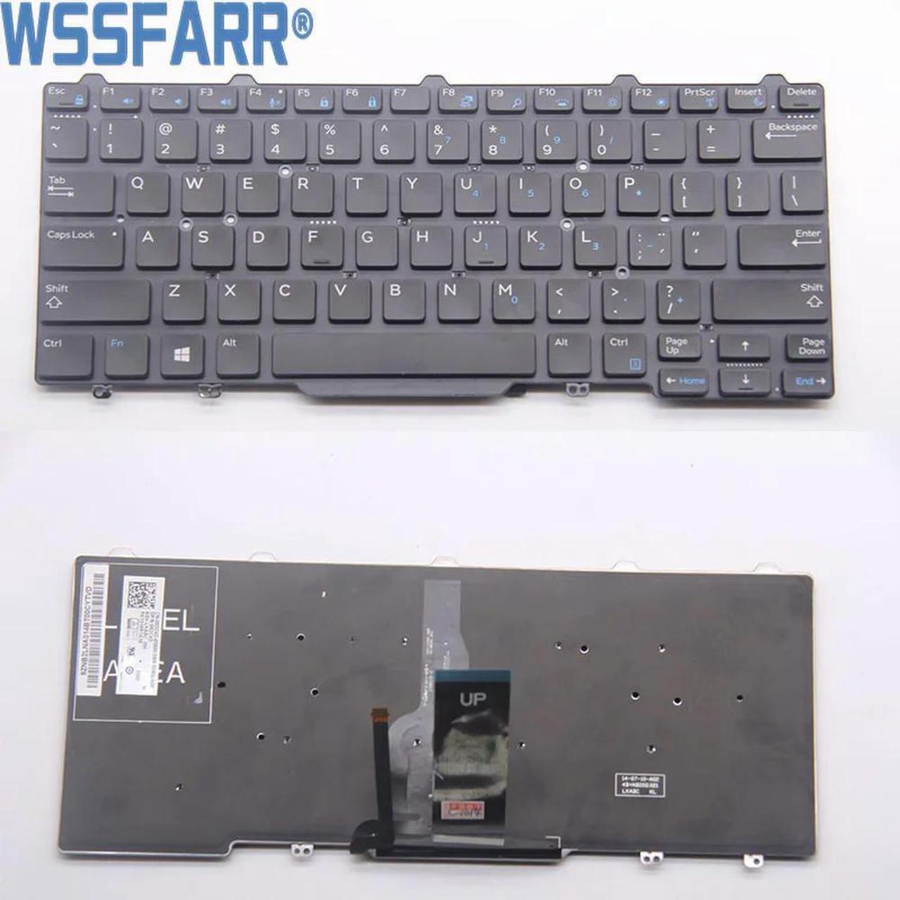 FOR Laptop replacement keyboard E5450 series with backlit US layout