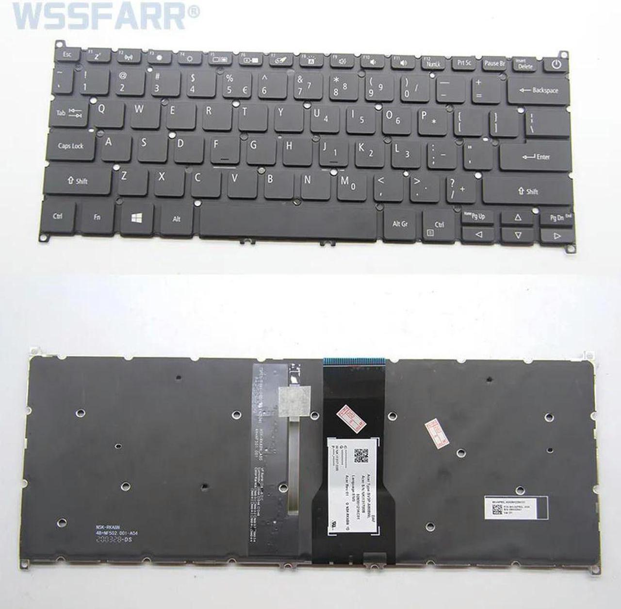 FOR Keyboard for Spin 5 SP513-51 SP513-52N SP513-52NP SP513-53N US Backlight