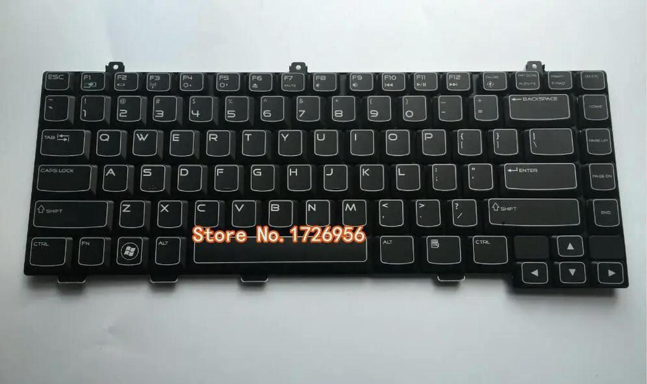 FOR M14X R1 English keyboard US layout backlit 02M4NW 2M4NW PK130G81A00 NSK-AKU01