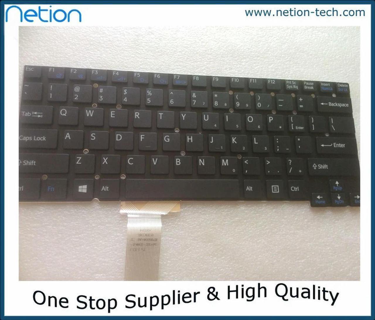 FOR US Laptop Keyboard for SVT14 SVT14126CXS SVT14127CXS SVT141290X SVT1412ACXS SVT141A11L SVT141C11L