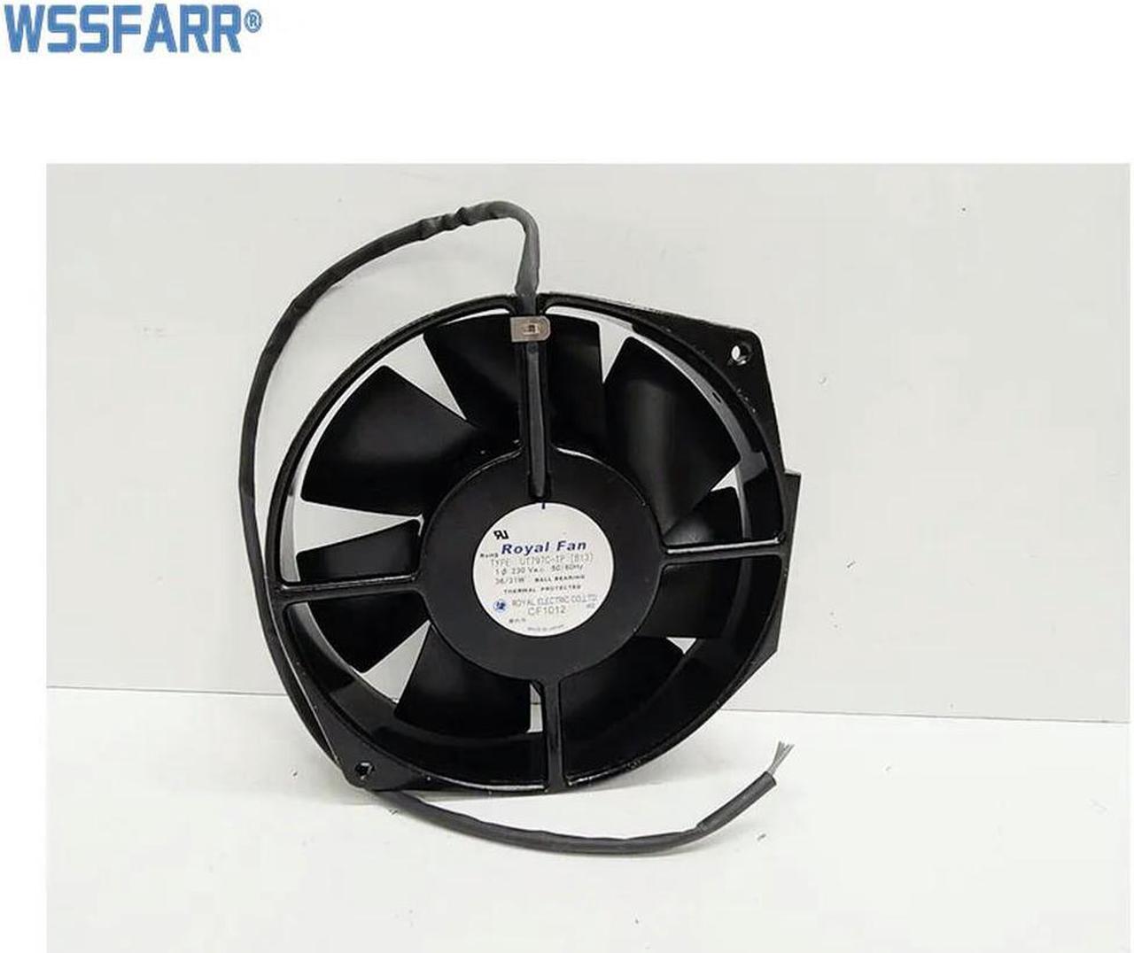 FOR 172mm 17.2cm UT797C-TP [B13] For ROYALFAN 230V 172*150*38mm Metal Impeller Case Fan